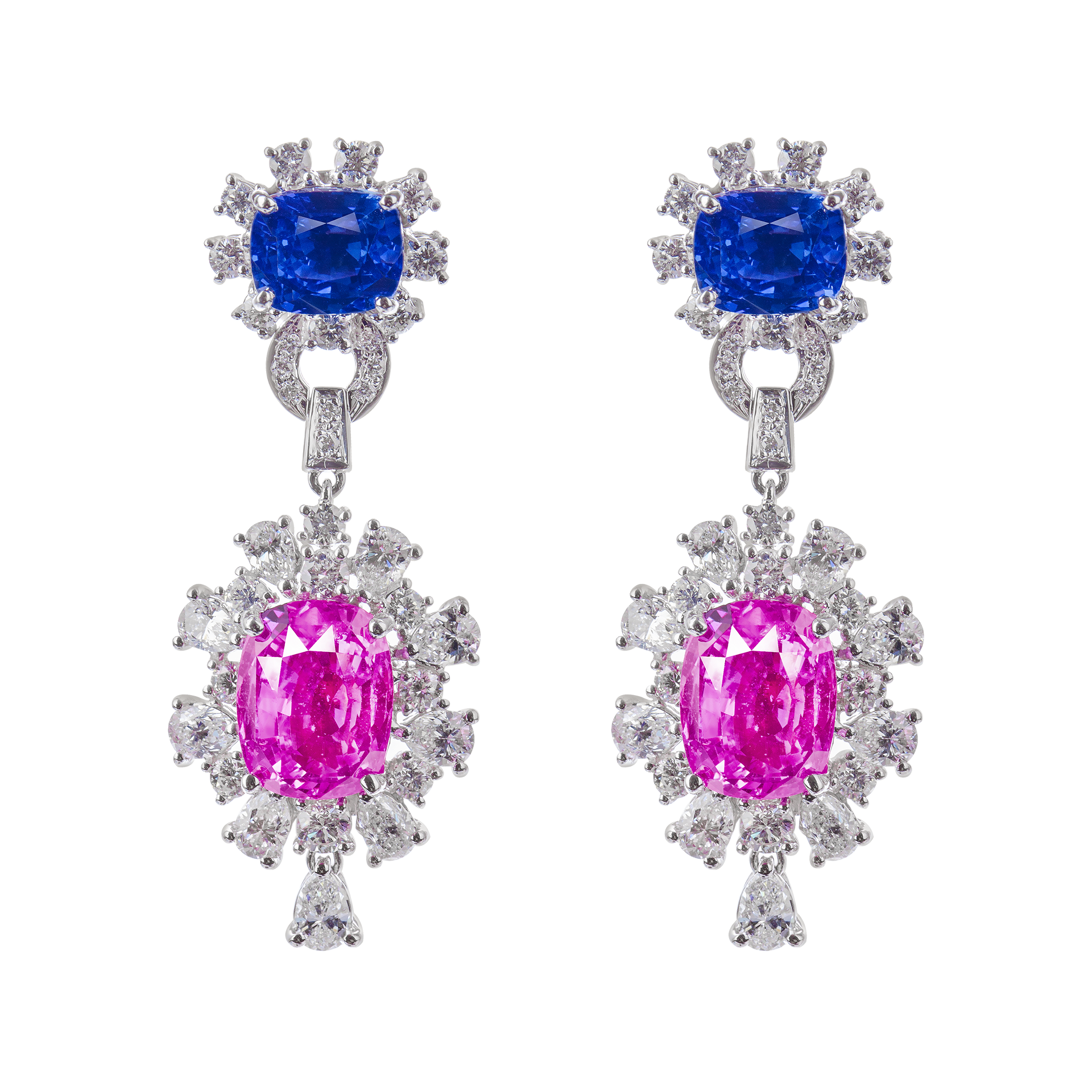 The Sapphire Parure, detail 2