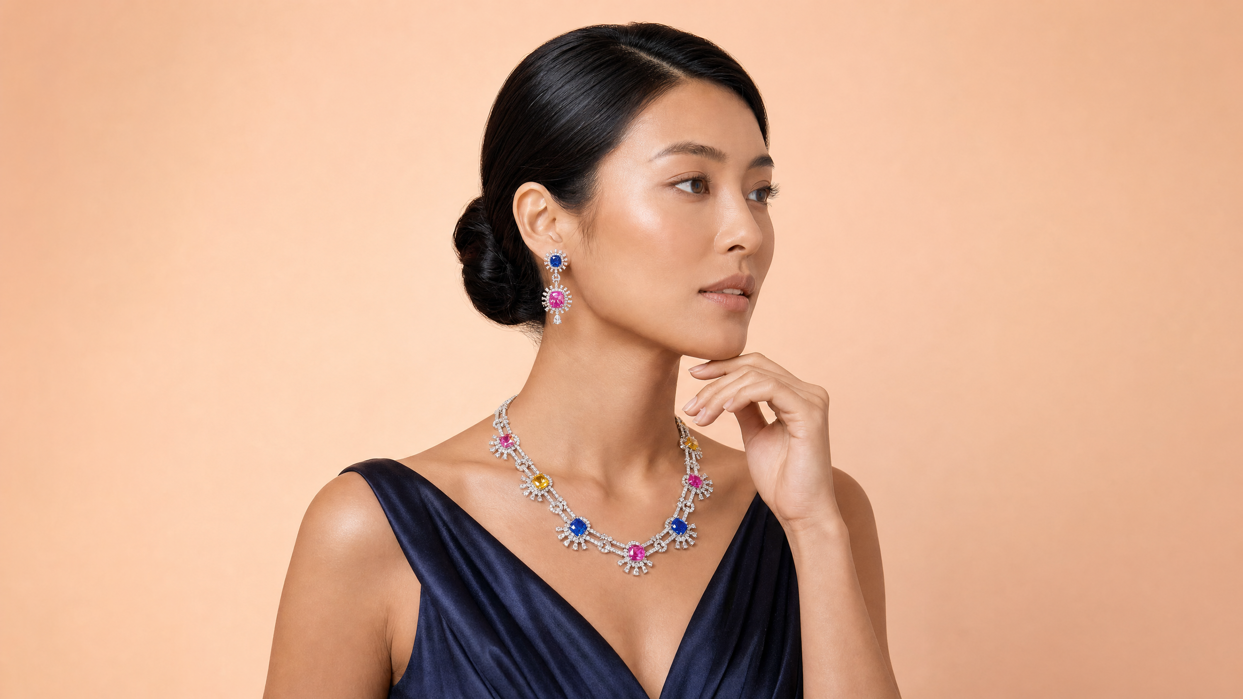 The Sapphire Parure, workshop