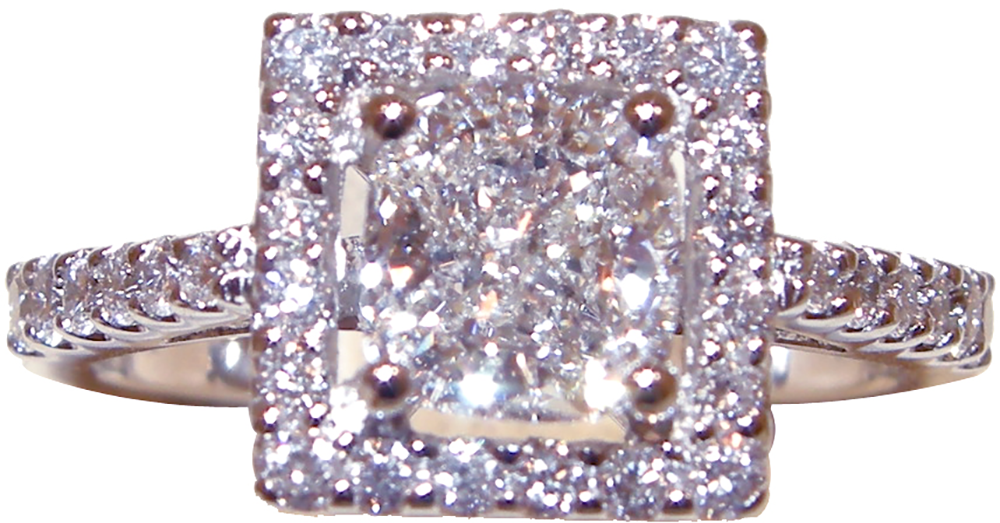 Royal Fancy Flawless and Intense Diamond Ring By Hatta