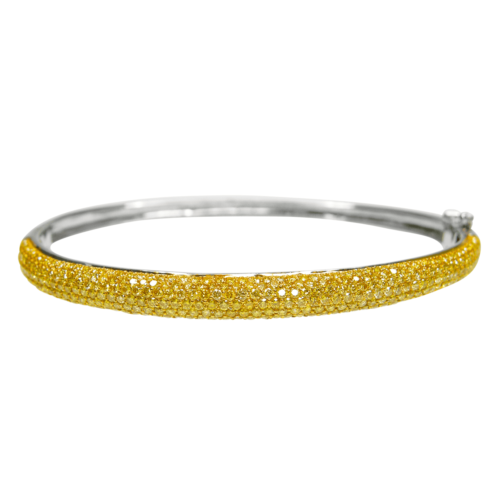 Royal Fancy Flawless and intense Yellow Diamond Suite By Hatta