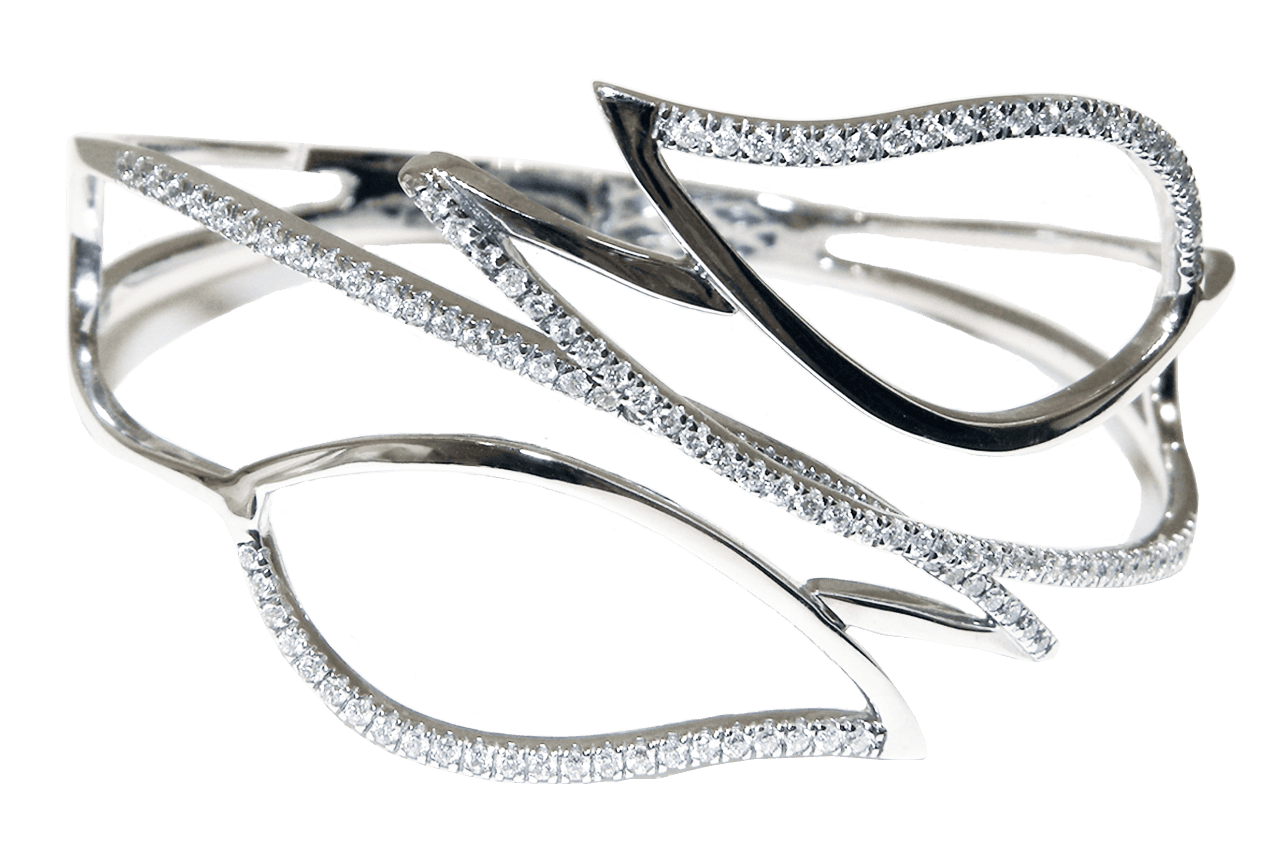 Royal Fancy Flawless and intense Diamond Bracelet Suite By Hatta