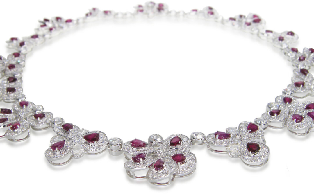 Royal Burma Ruby Necklace by Hatta
