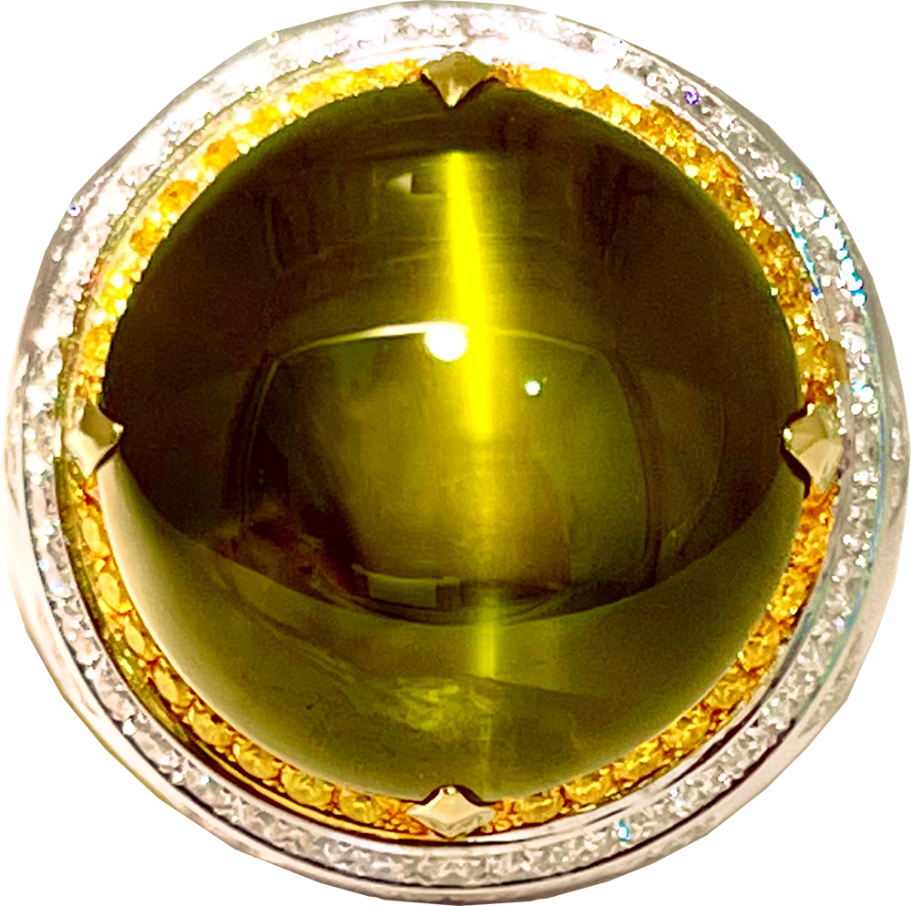 Royal Cats Eye Important Suite | Ring