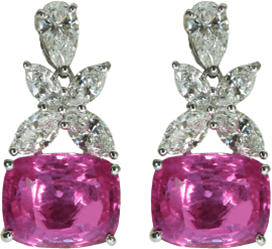 Pink Sapphire Diamond Suite by Hatta