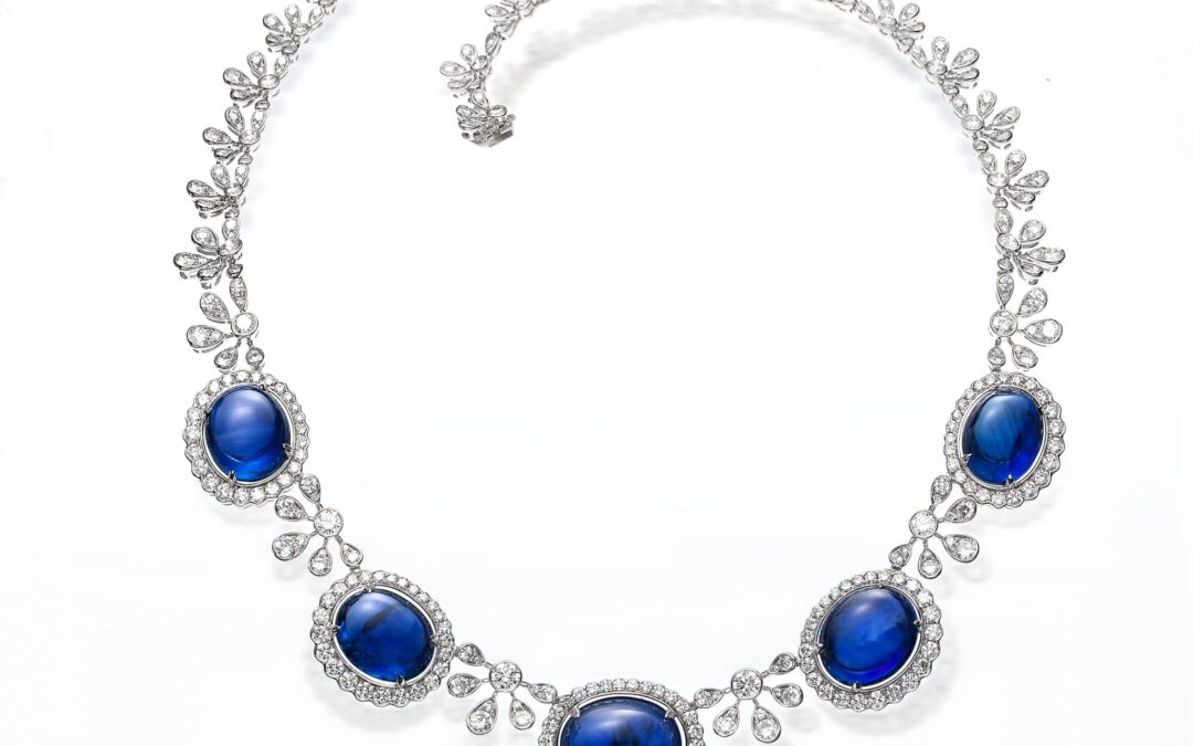 Royal Blue Sapphire Necklace