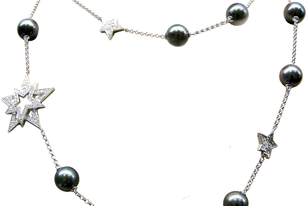Black South Sea Pearl Necklace