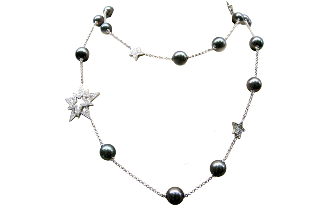 Black South Sea Pearl Necklace