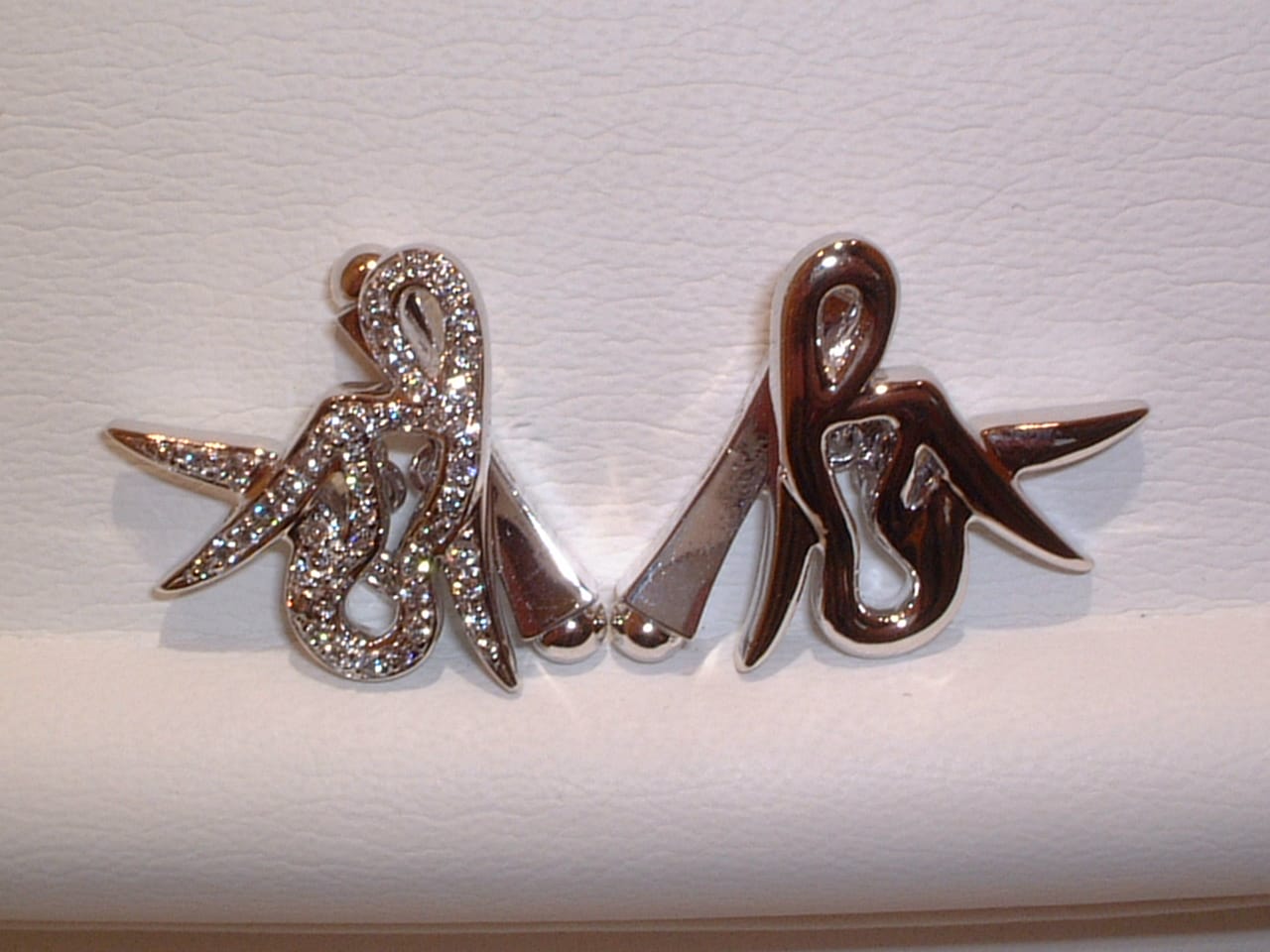 Royal Fancy Flawless and Diamond Earrings By Hatta