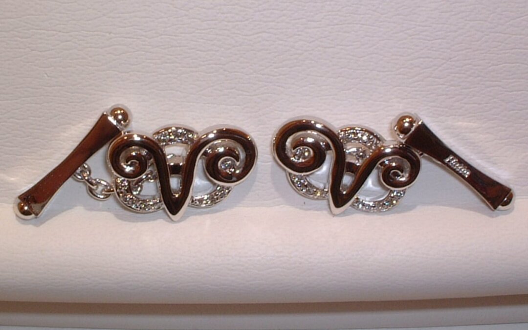 Royal Fancy Flawless and Diamond Earrings By Hatta