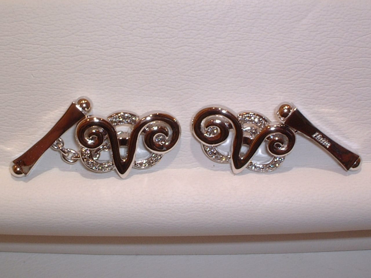 Royal Fancy Flawless and Diamond Earrings By Hatta