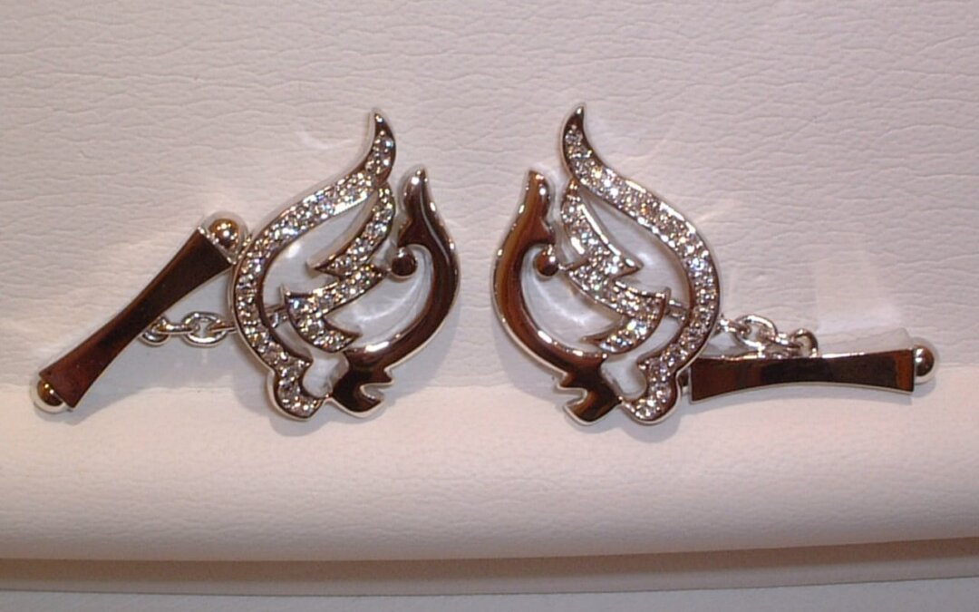 Royal Fancy Flawless and Diamond Earrings By Hatta