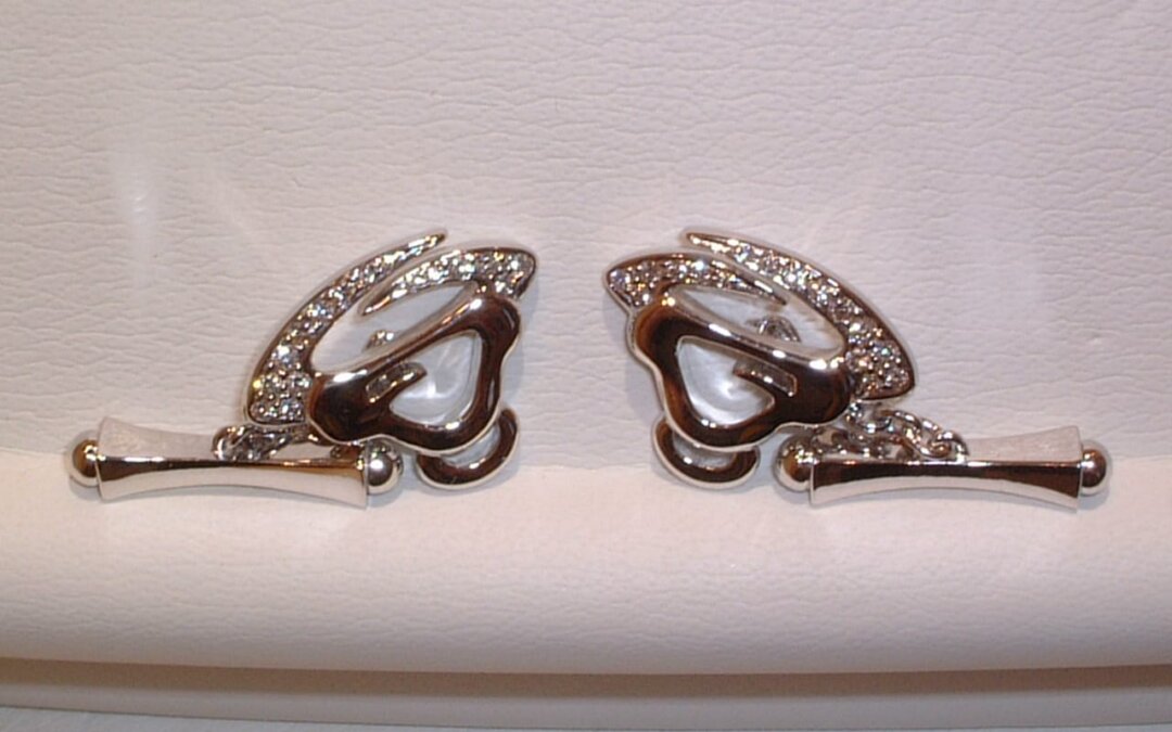 Royal Fancy Flawless and Diamond Earrings By Hatta