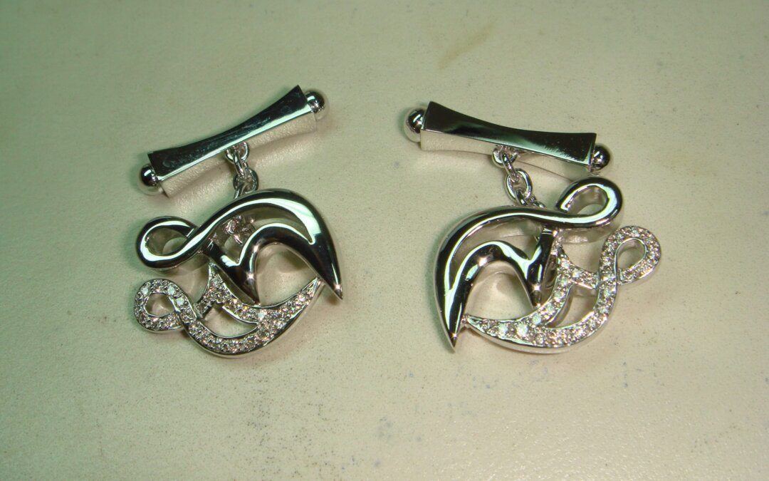 Royal Fancy Flawless and Diamond Earrings By Hatta