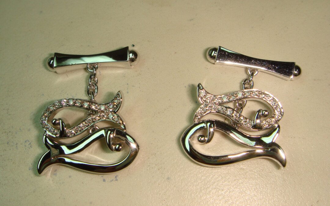 Royal Fancy Flawless and Diamond Earrings By Hatta