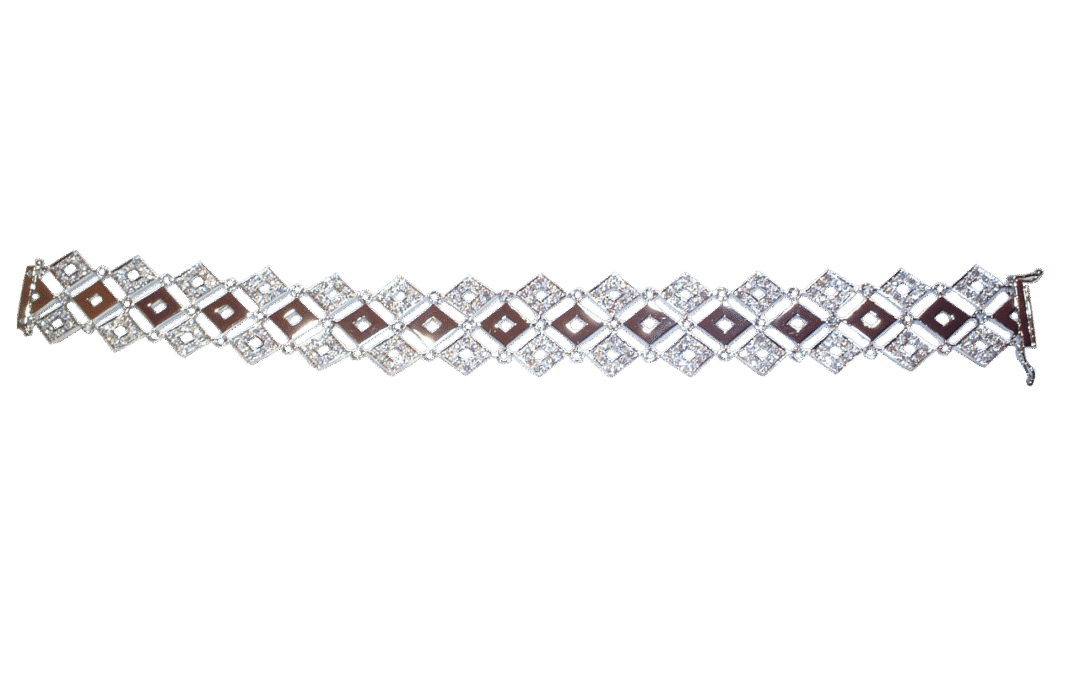 Royal Graduated Diamond Brooch