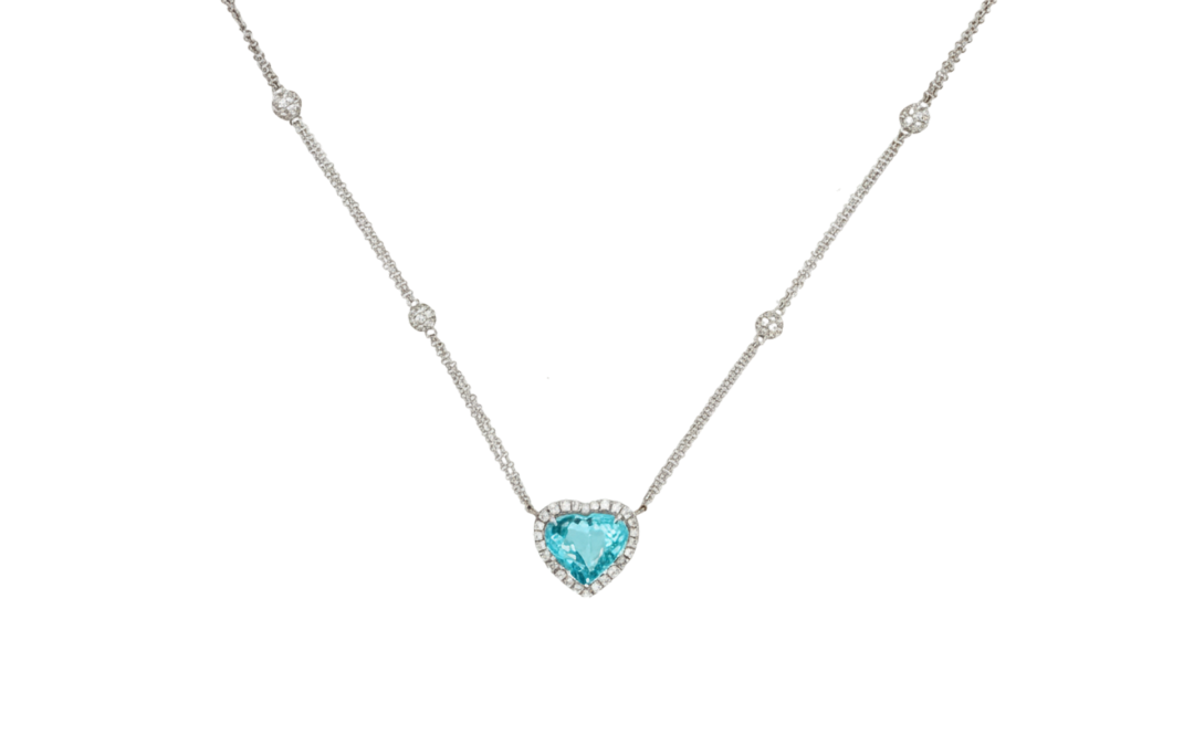 Paraiba Diamond Necklace