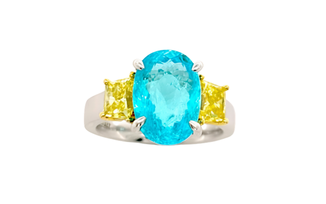 Paraiba & Yellow Diamond