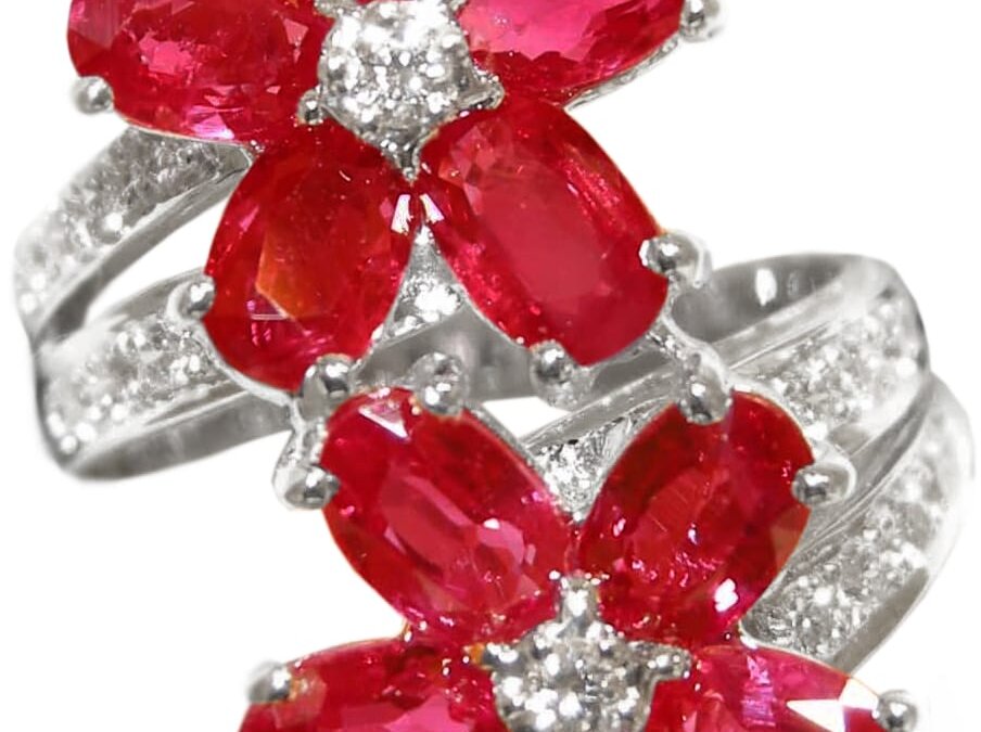 Royal Ruby and Diamond Ring