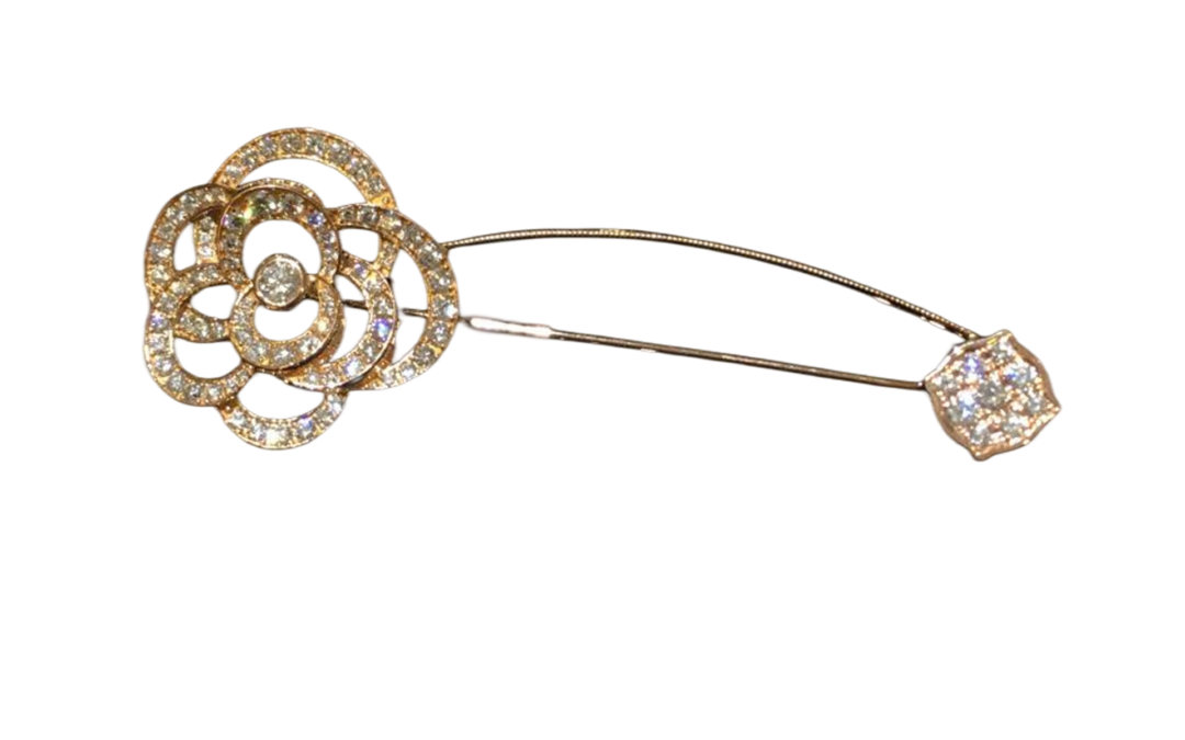 Royal Diamond Brooch