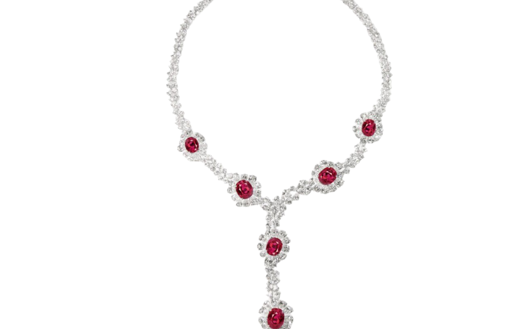 Royal Red Burma Ruby Diamond Bracelet