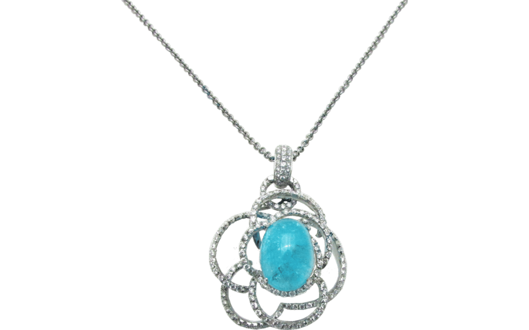 Unique Paraiba Pendant