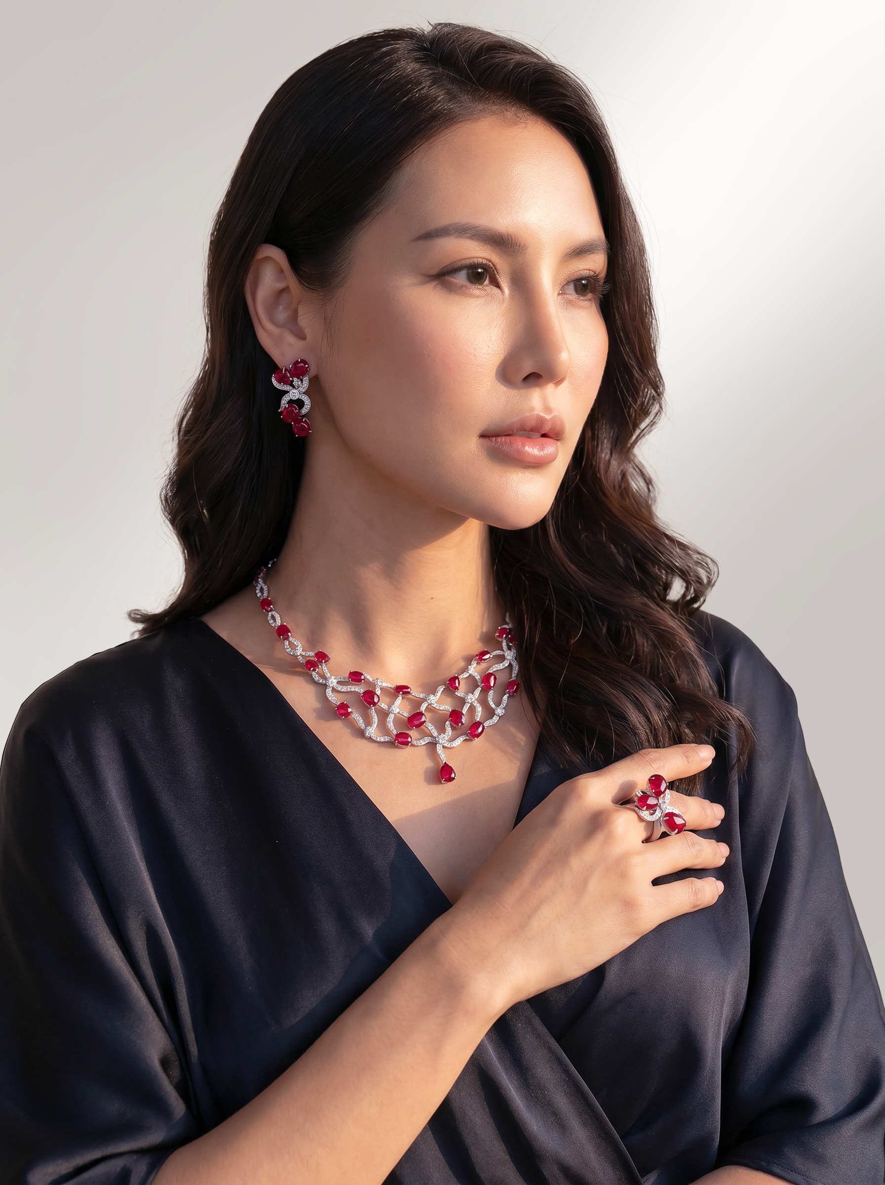 The Mogok Parure, workshop